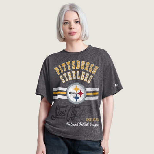 Steelers jump shot Starter tee