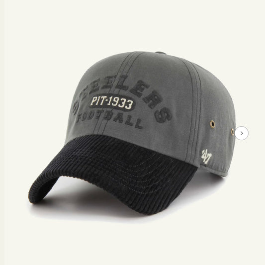 Steelers Charcoal Ridgeway '47 Clean Up