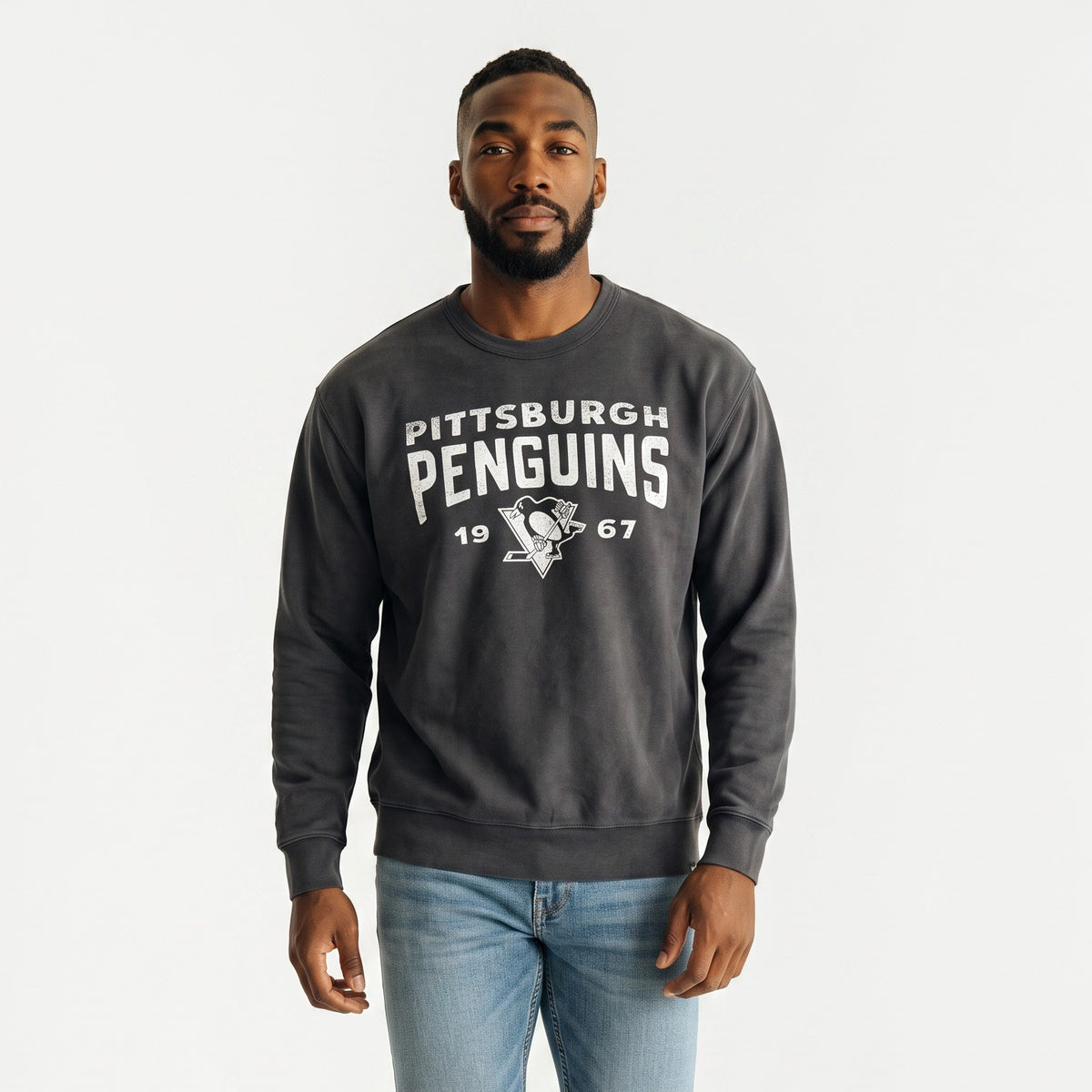 penguins Dusted Windsor River Long '47 Fashion Sweatshirt
