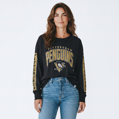 Penguins flint black Tomcat Soa '47 Long sleeve Tee