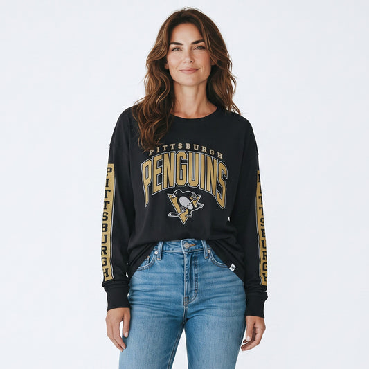 Penguins flint black Tomcat Soa '47 Long sleeve Tee