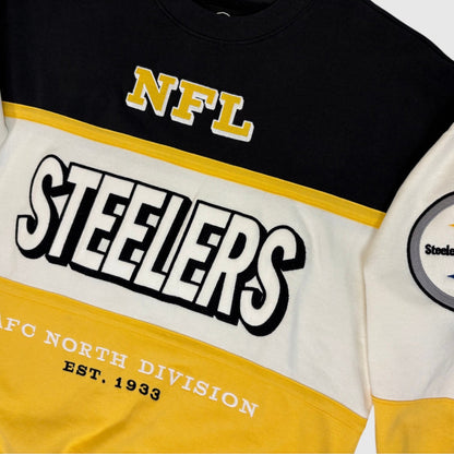 Steelers Black/Gold Breeze Maximalist '47 Crewneck