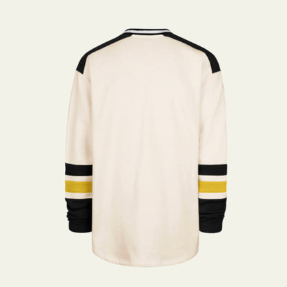 Penguins White Benchmark Netminder '47 Pullover