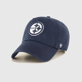 steelers navy and white '47 clean up