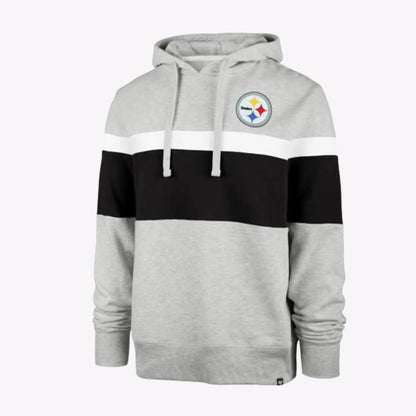 steelers relay grey '47 warren hoodie