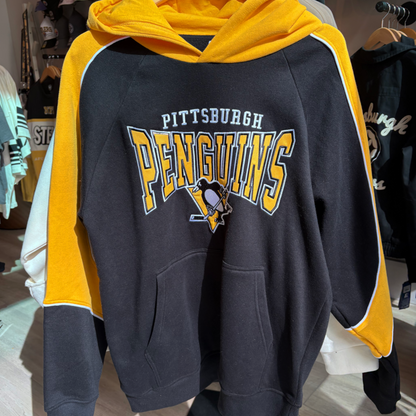 Championship Starter brushed Fleece Penguins Hoodie