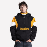 Steelers throwback Starter hooded polyfilled jacket