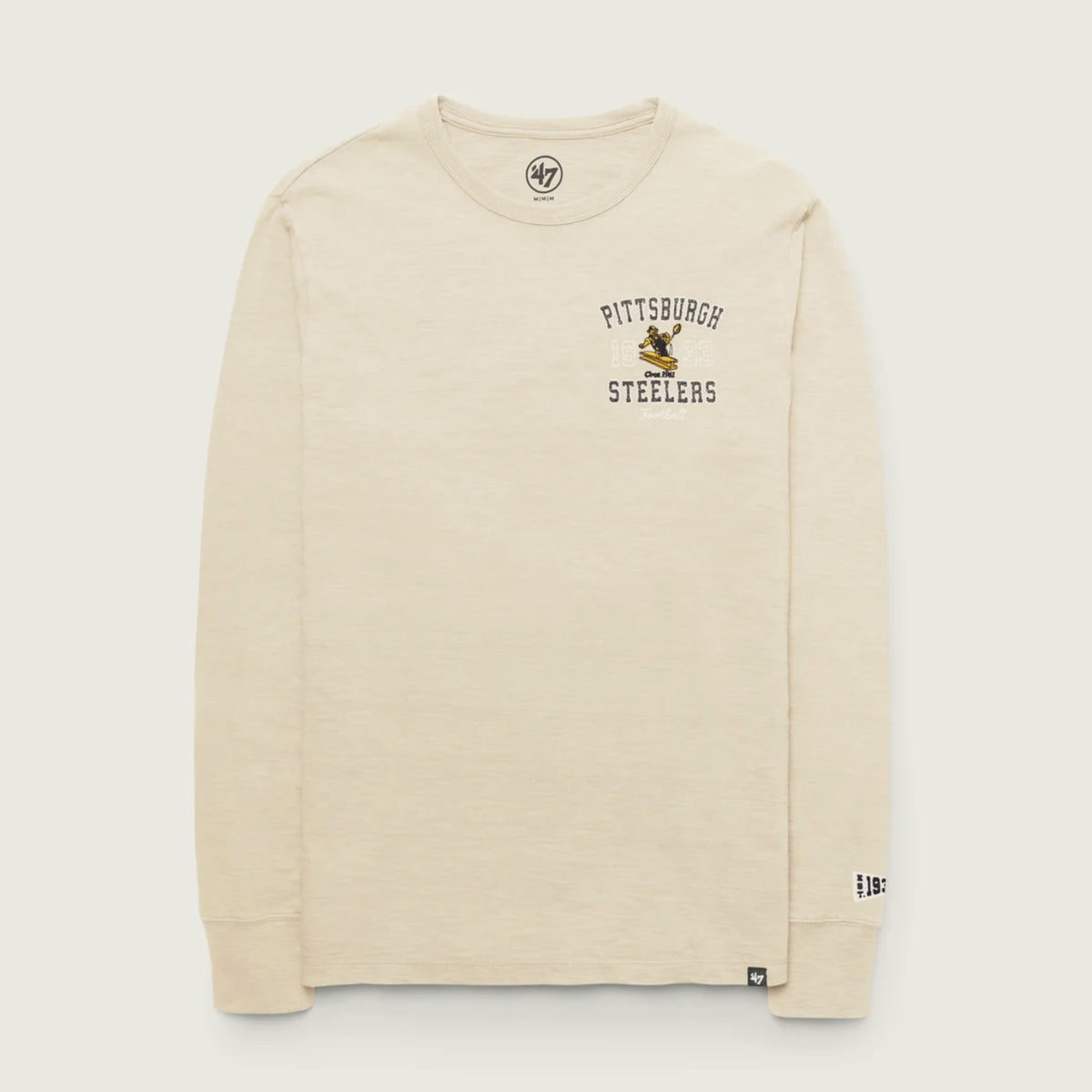 Steelers Egremont ’47 heavy slub long sleeve tee