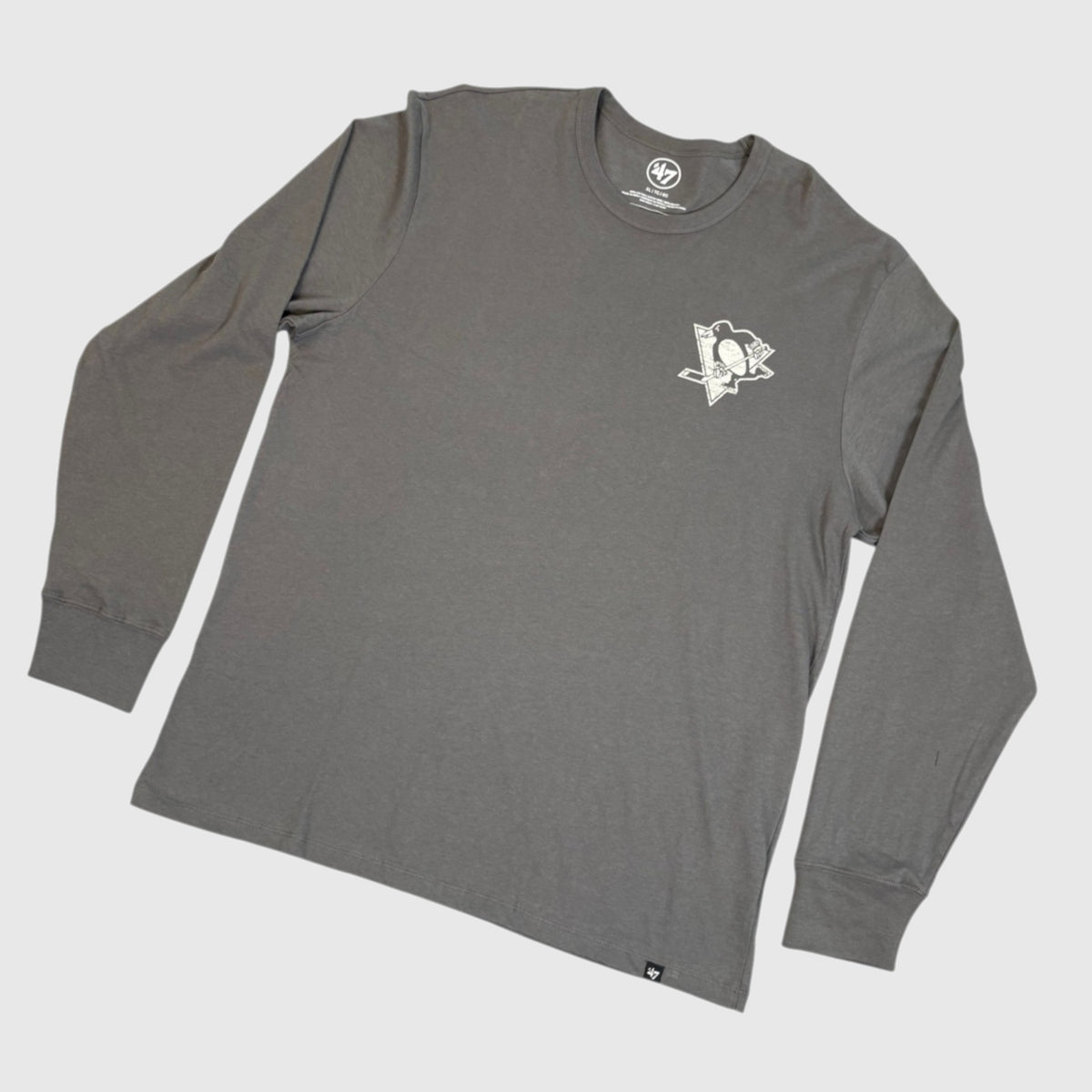 Penguins Gray Franklin '47 long sleeve tee