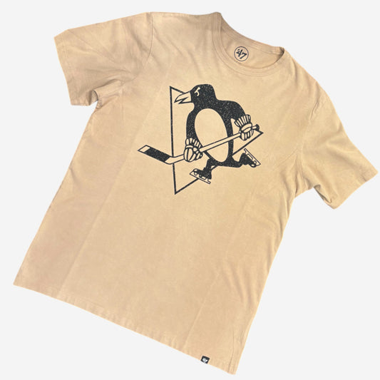 penguins dusted khaki imprint river ’47 tee