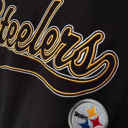 Steelers jet black Women's Pullover