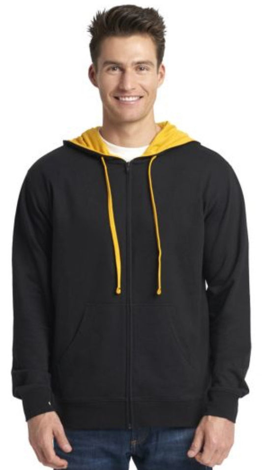 Lightweight Unisex Full Zip  Hoodie
